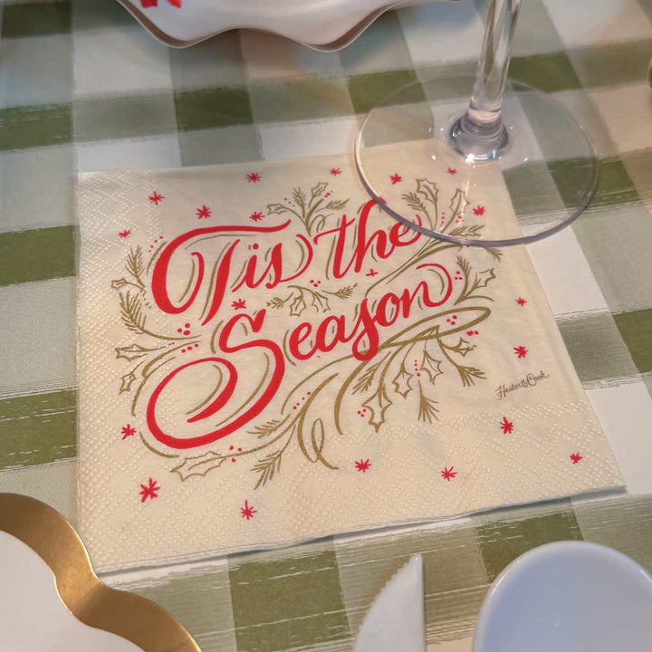 'Tis the Season Table Setting