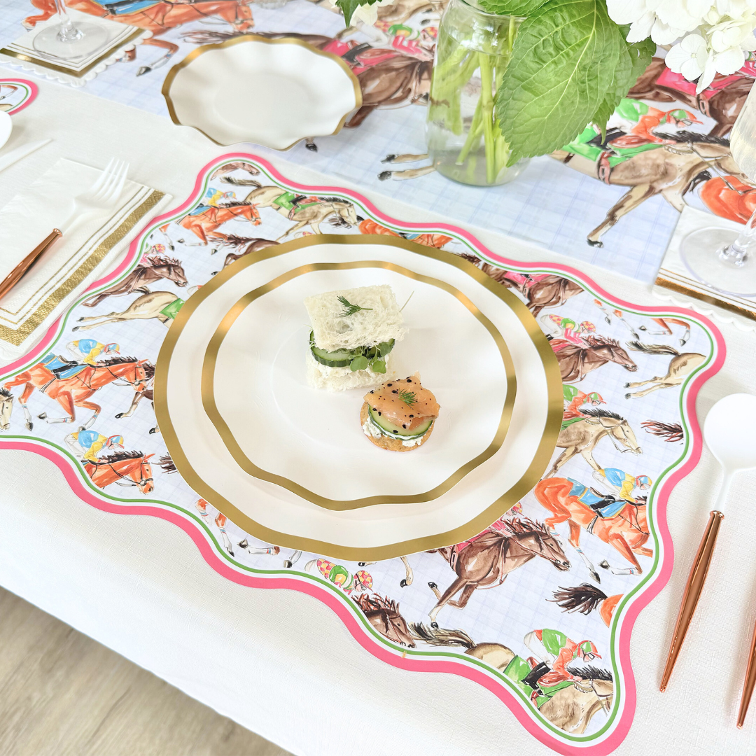 Derby Table Setting