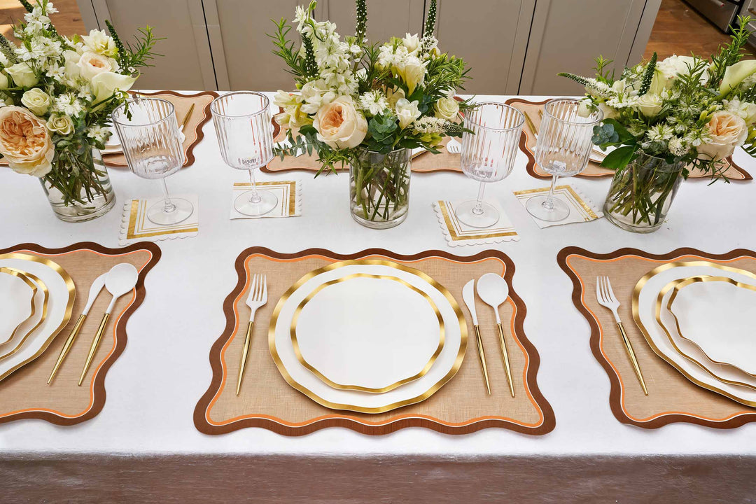 Everyday Chic Table Setting: Chestnut