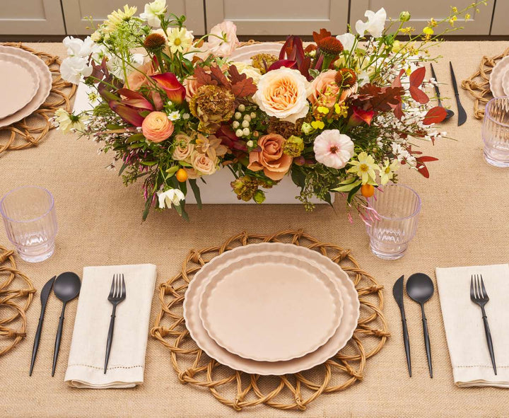 Simply Eco Dinner Plate- Sand/8pkg