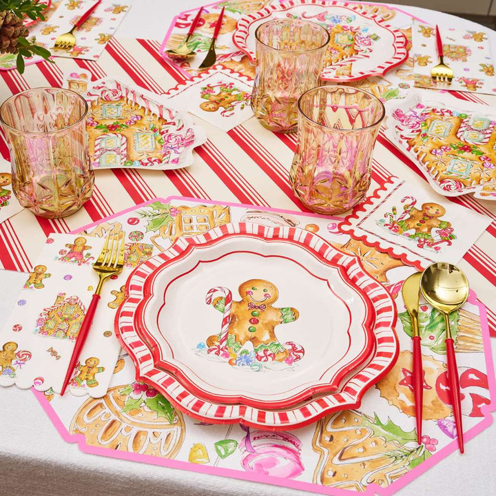 Gingerbread Cookies Placemats/10pk