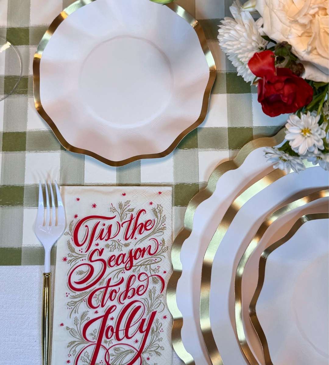 'Tis the Season Table Setting