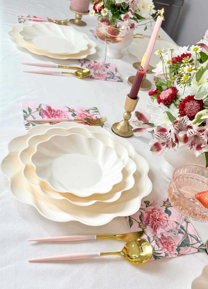 The Ultimate Galentine's Day Tablescape: Love in Bloom
