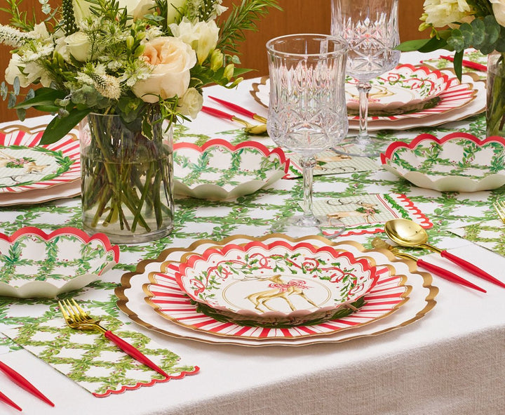 Holly Berry Table Setting