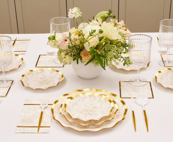 Timeless Table Setting: Sand