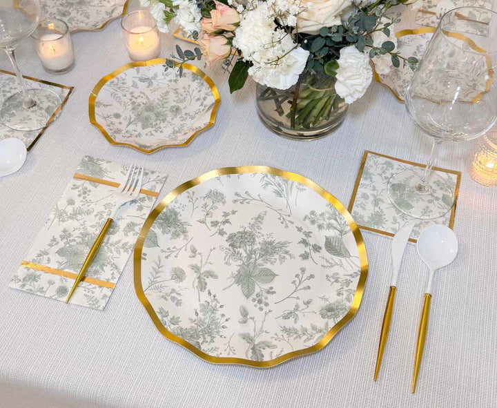 Timeless Table Setting: Sage