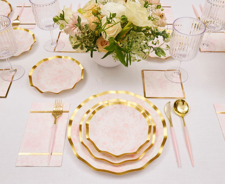 Timeless Blush Appetizer/Dessert Bowls/8pk