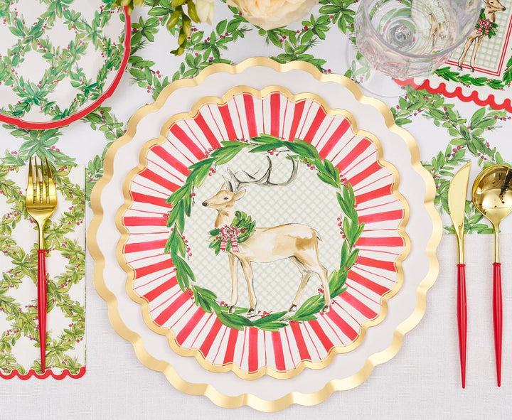 Holly Berry Table Setting