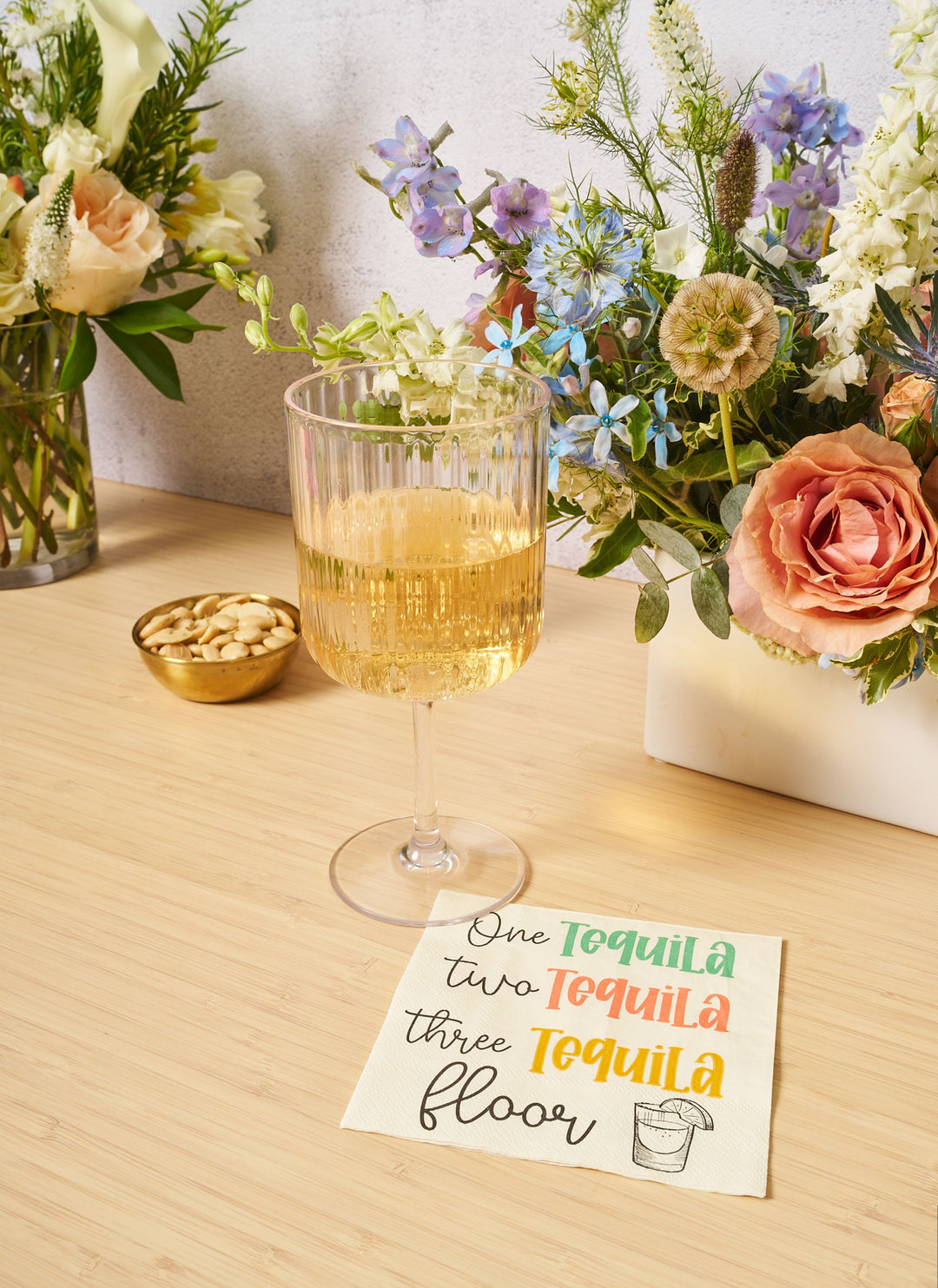 'One Tequila, Two Tequila' Cocktail Napkins/26pk