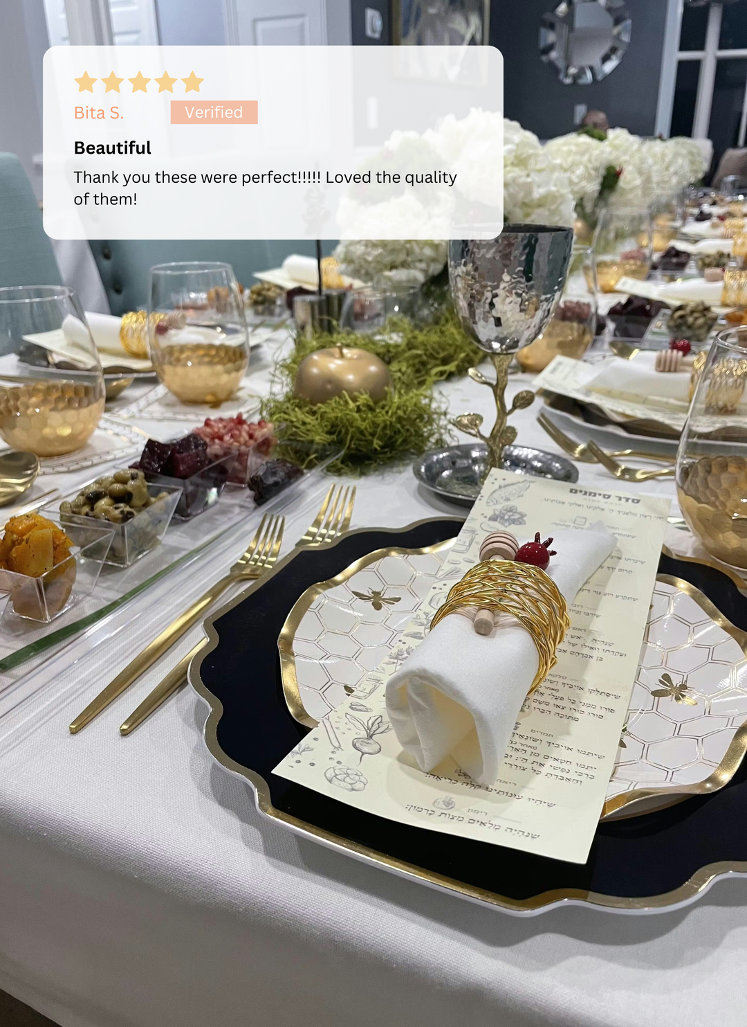Honeybee Table Setting