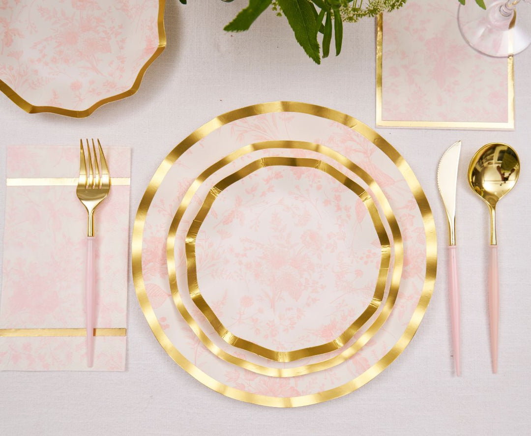 Timeless Blush Appetizer/Dessert Bowls/8pk