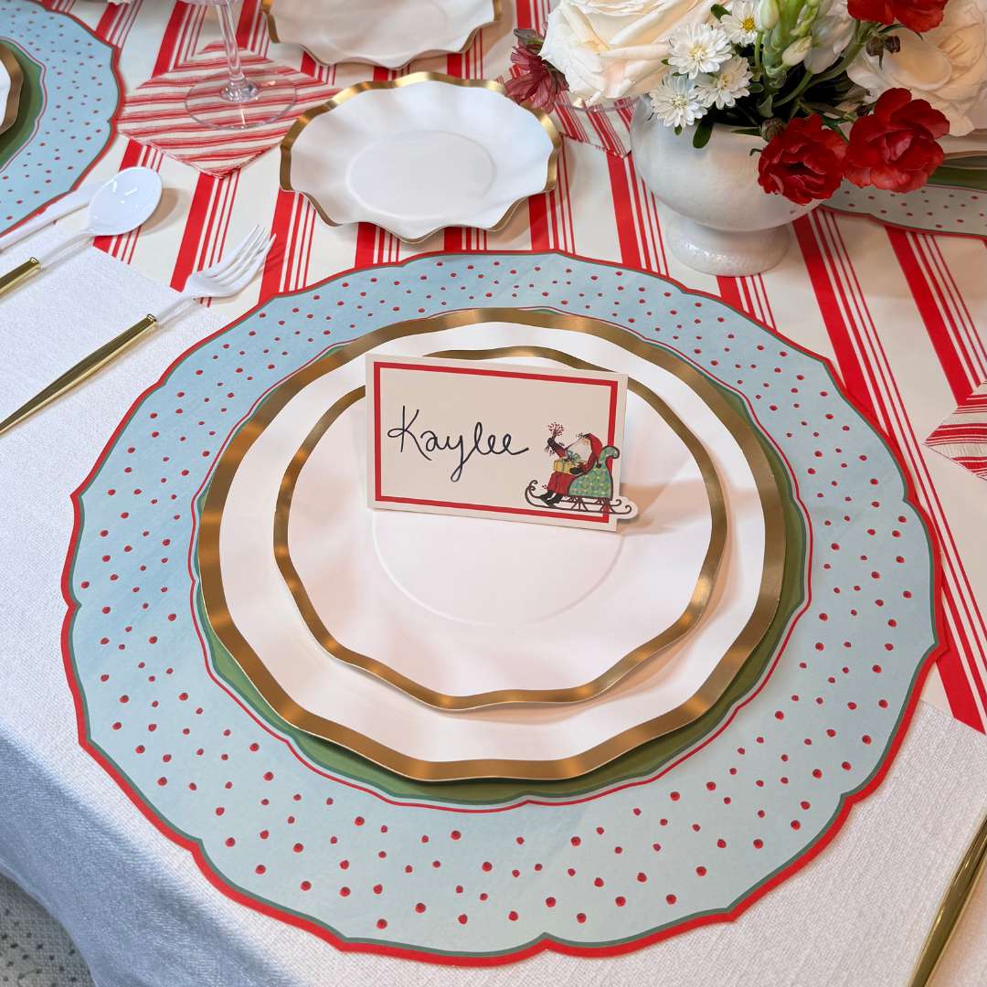 Old. St Nick Table Setting