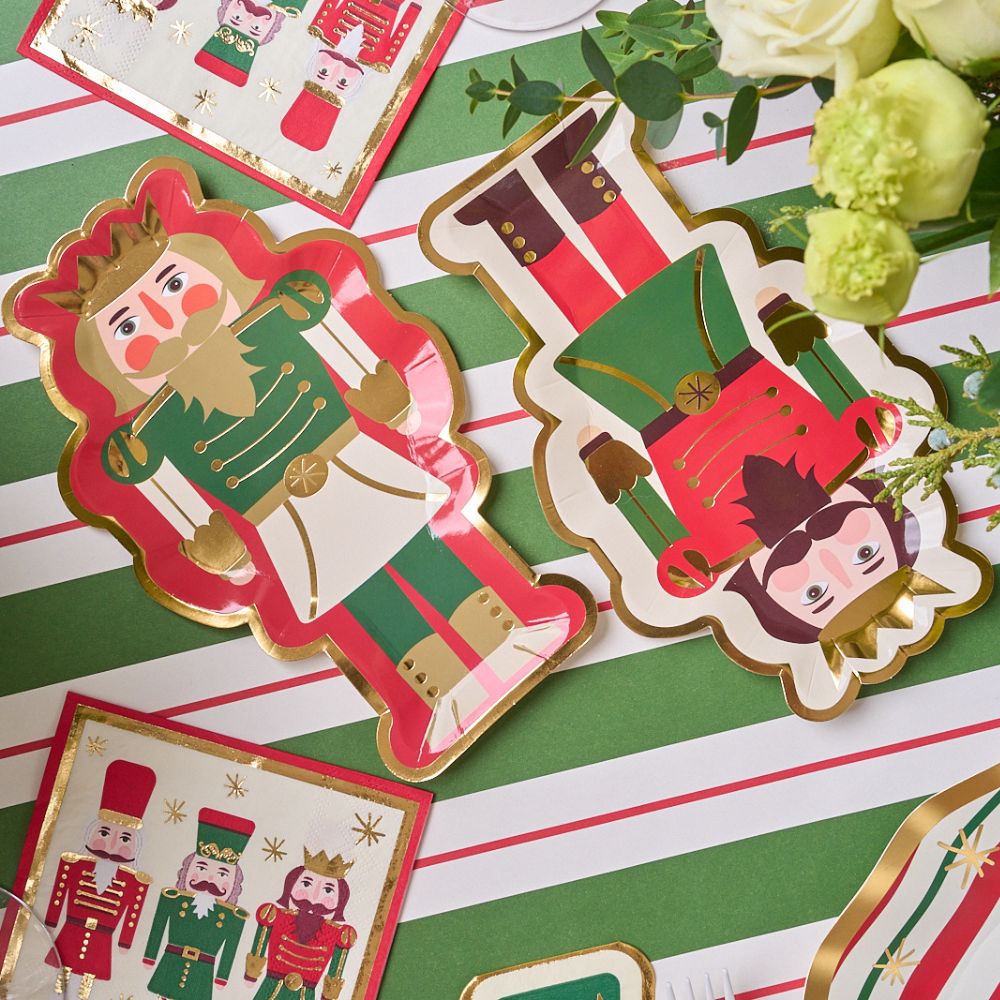 Nutcracker Christmas Table Setting