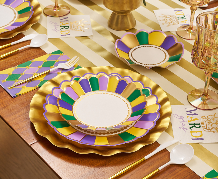 Let's Mardi Table Setting