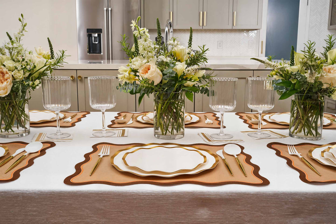Everyday Chic Table Setting: Chestnut
