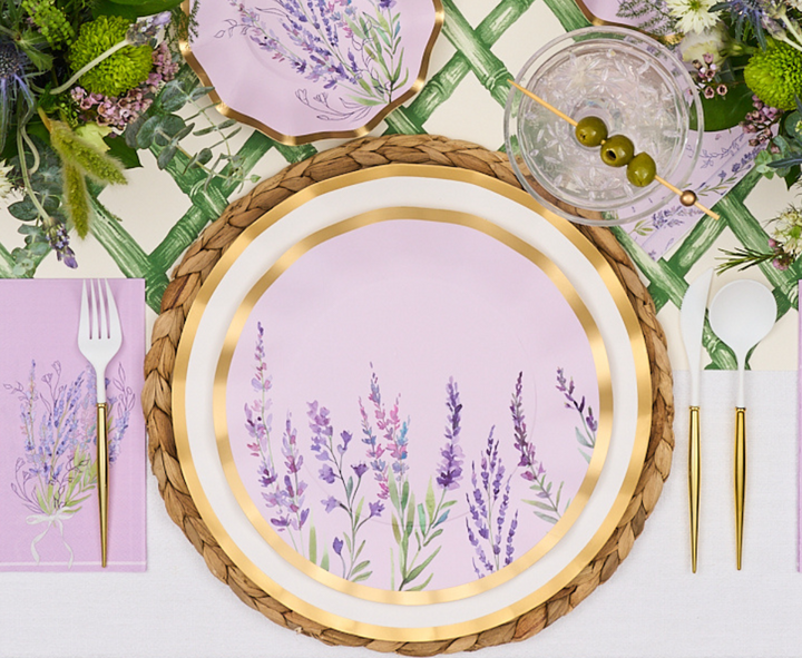 Lavender Fields Dinner Plates/8pk