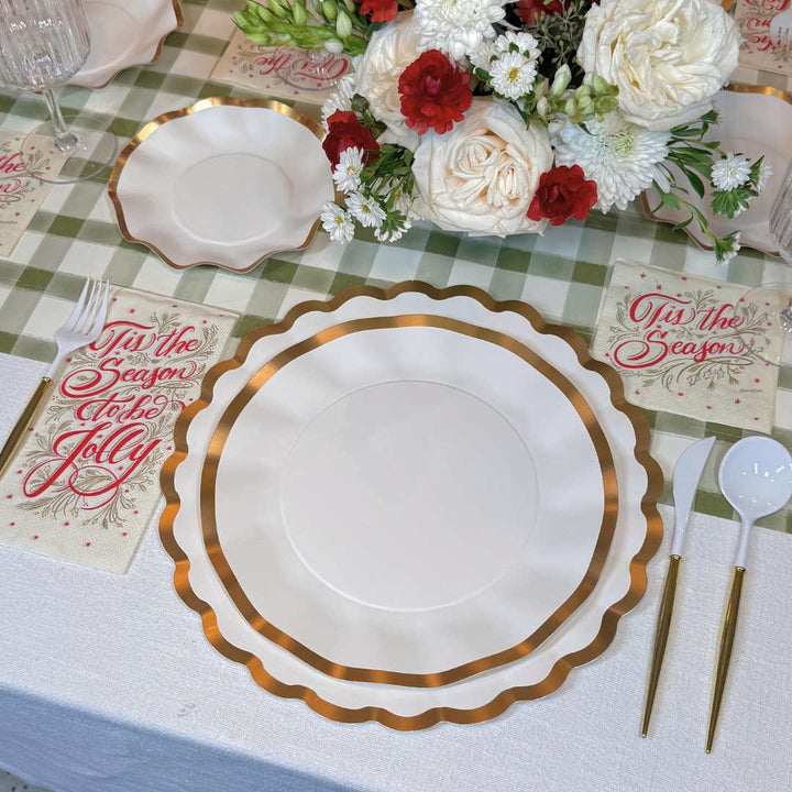 'Tis the Season Table Setting