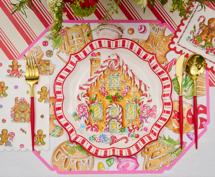 Gingerbread Dinner Plates/8pk