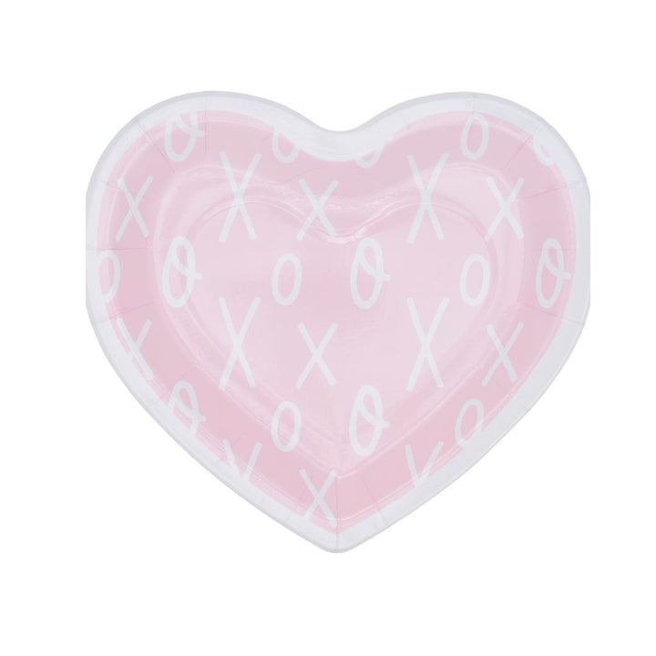 XOXO Die Cut Salad Plates/8pk