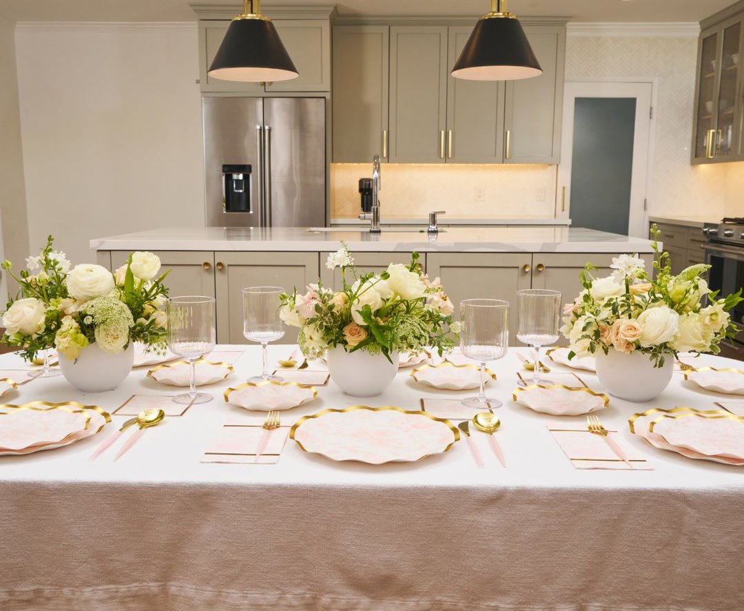 Timeless Table Setting: Blush