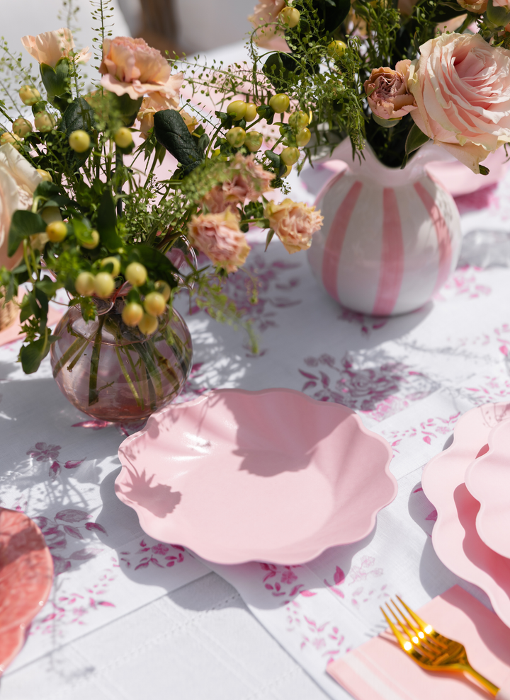 Eco-Friendly Table Setting- Blush