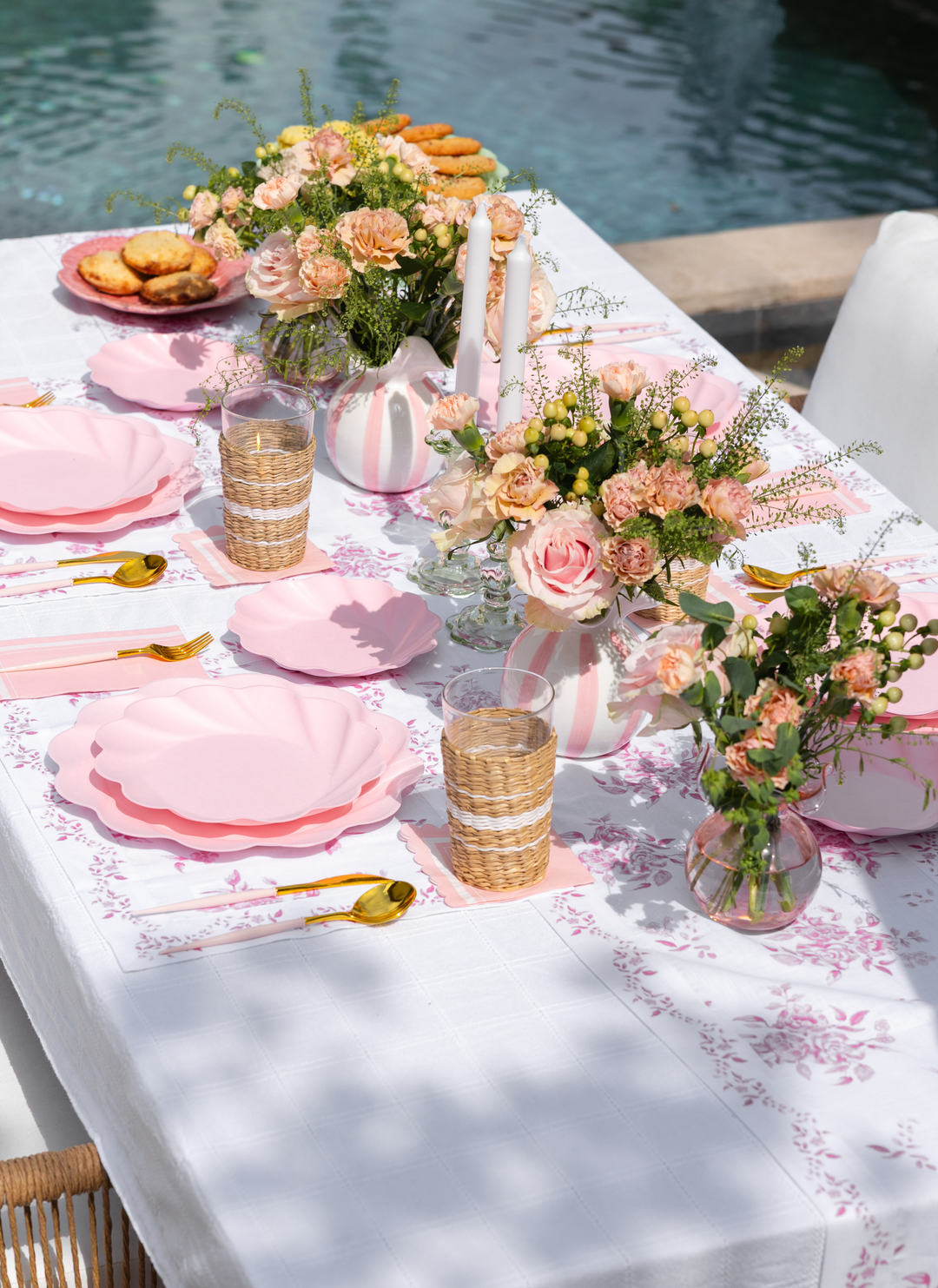 Eco-Friendly Table Setting- Blush