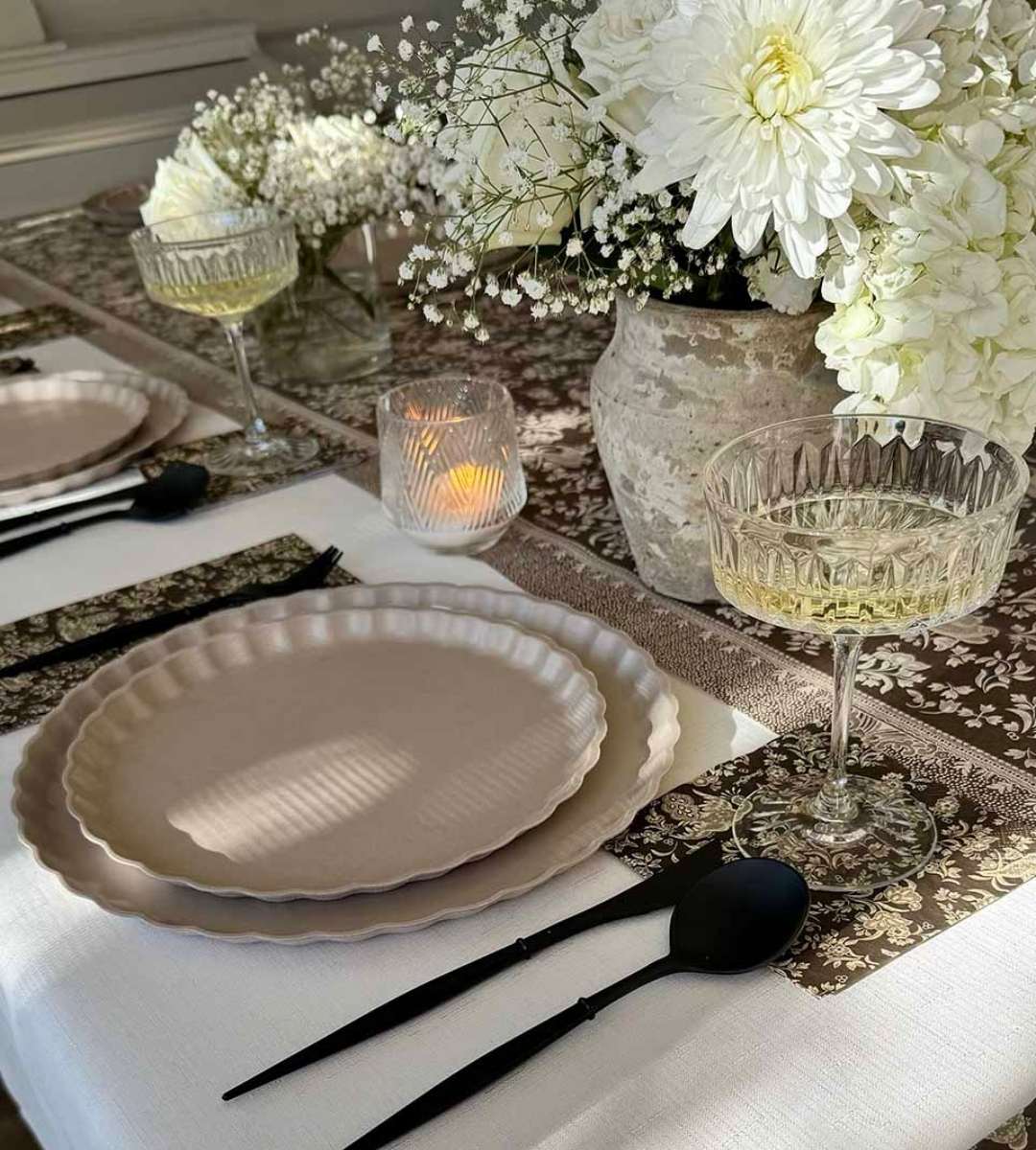 Simply Eco Salad Plate- Sand/8pkg