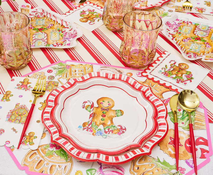 Gingerbread Salad Plates/8pk