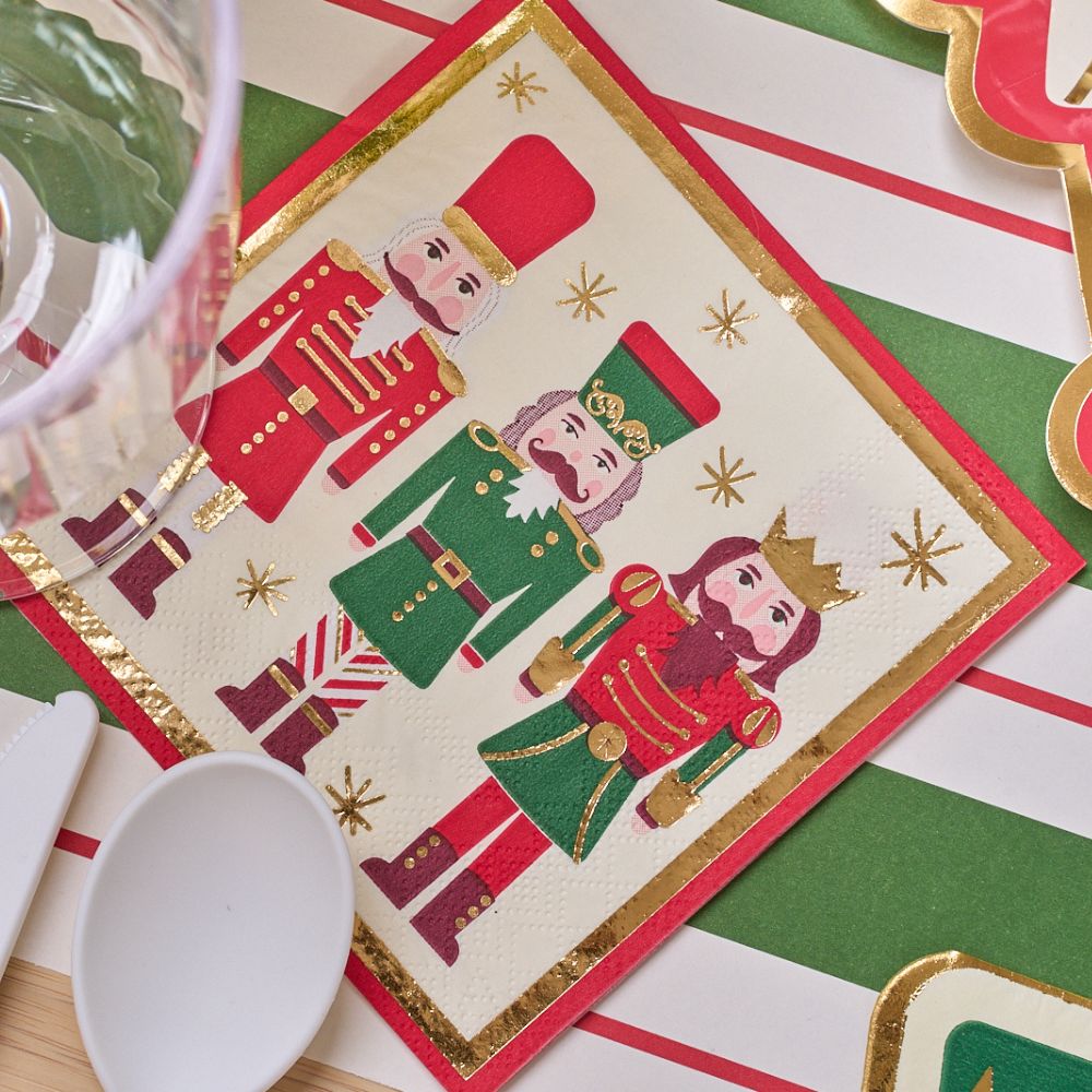 Nutcracker Christmas Table Setting