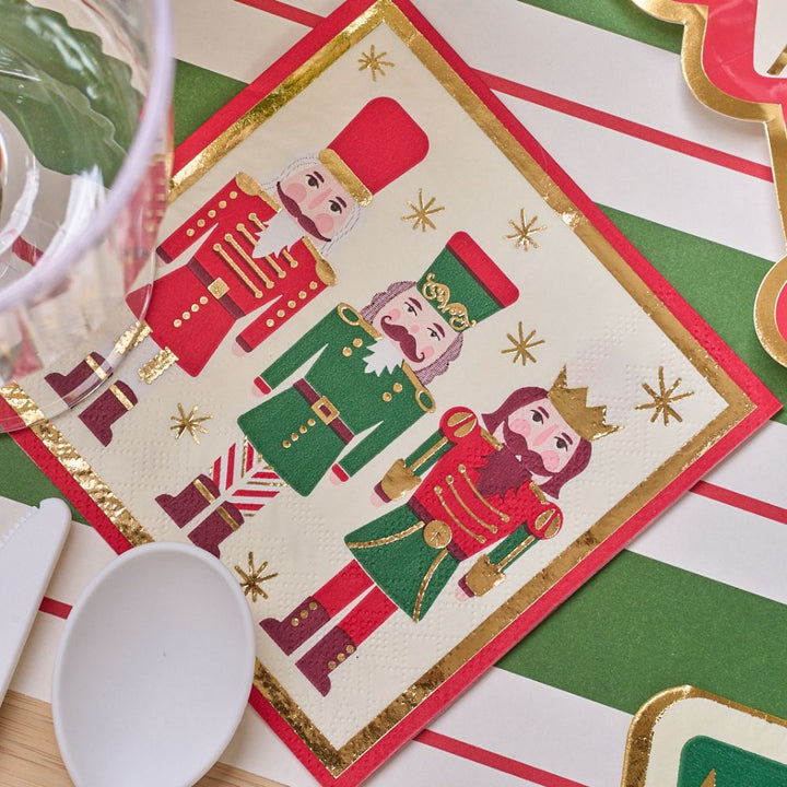 Nutcracker Christmas Table Setting