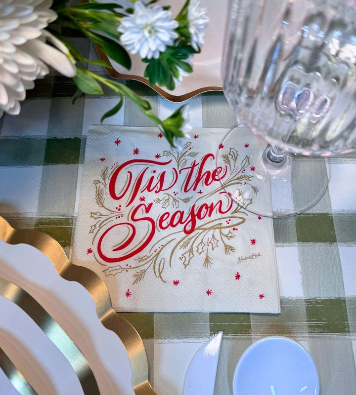 'Tis the Season Table Setting