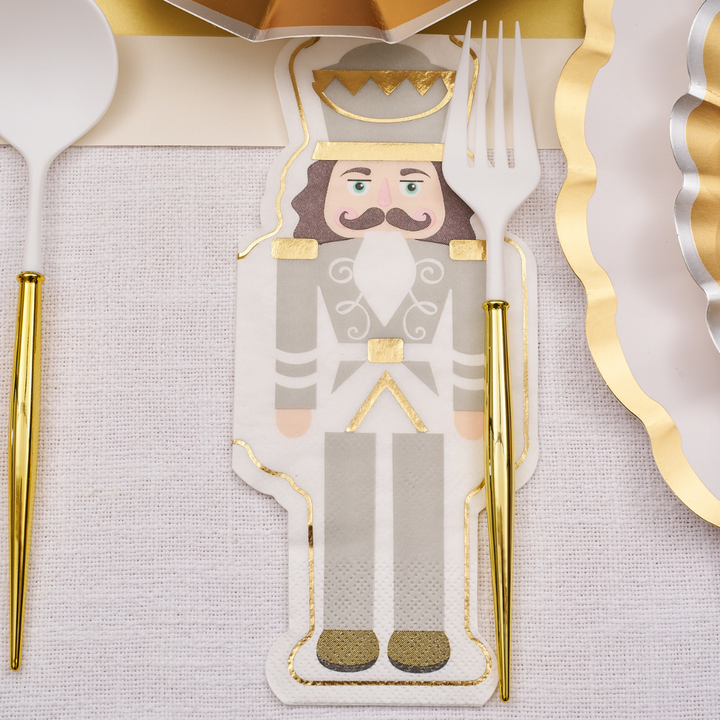 Frosted Nutcracker Table Setting