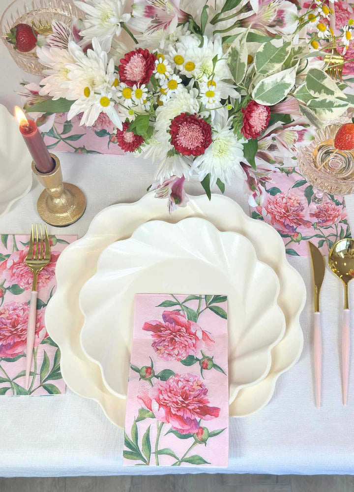 The Ultimate Galentine's Day Tablescape: Love in Bloom