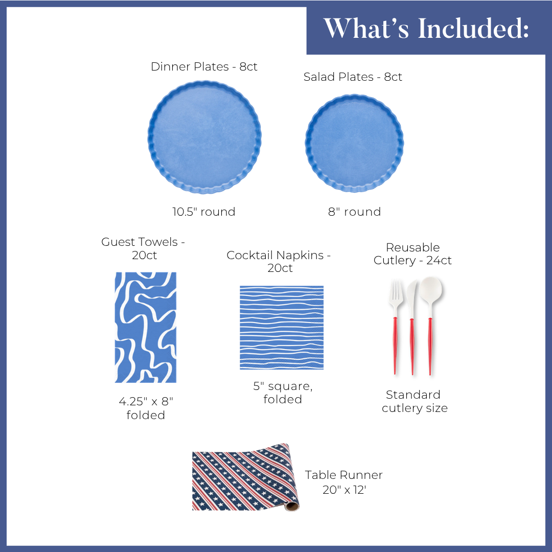 Patriotic French Blue