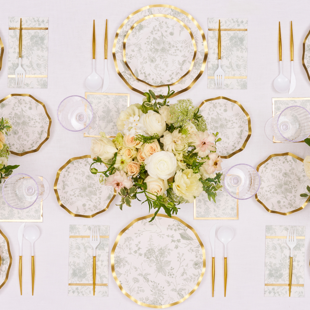 Timeless Sage Appetizer/Dessert Bowls/8pk