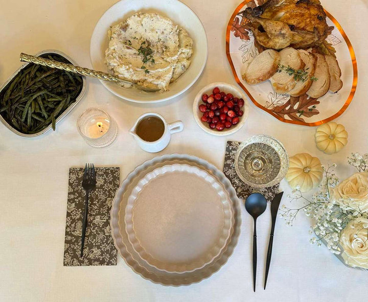 Simply Eco Salad Plate- Sand/8pkg