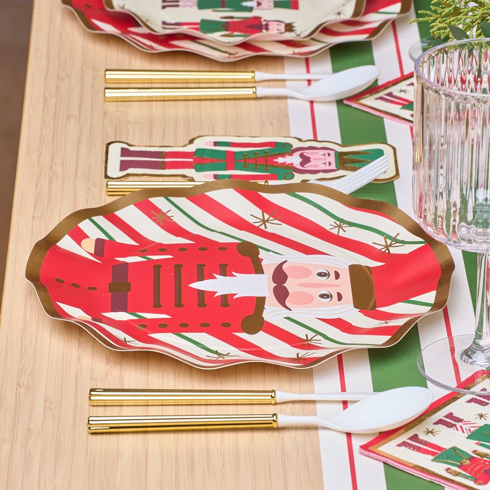 Nutcracker Christmas Table Setting
