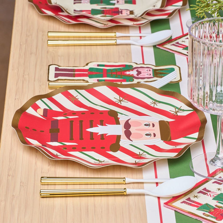 Nutcracker Christmas Table Setting