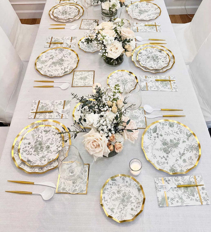 Timeless Table Setting: Sage