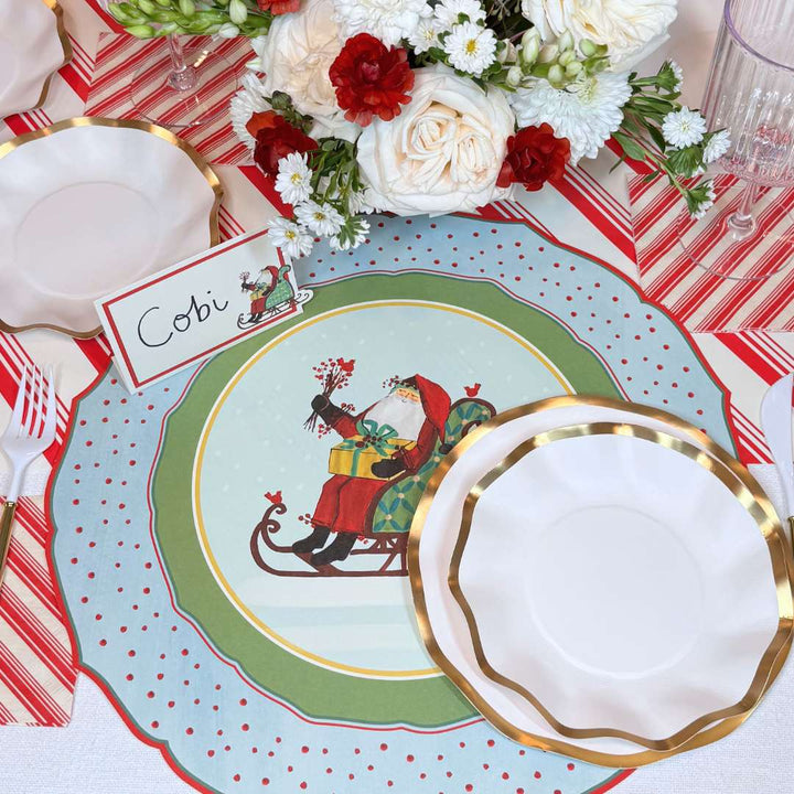 Old. St Nick Table Setting