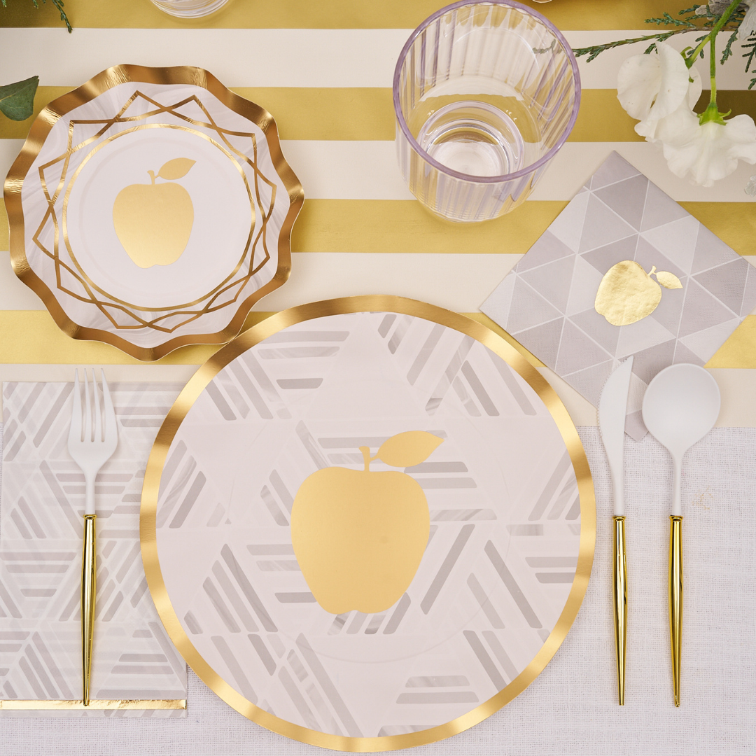 Golden Apple Paper Cocktail Napkin/20pk