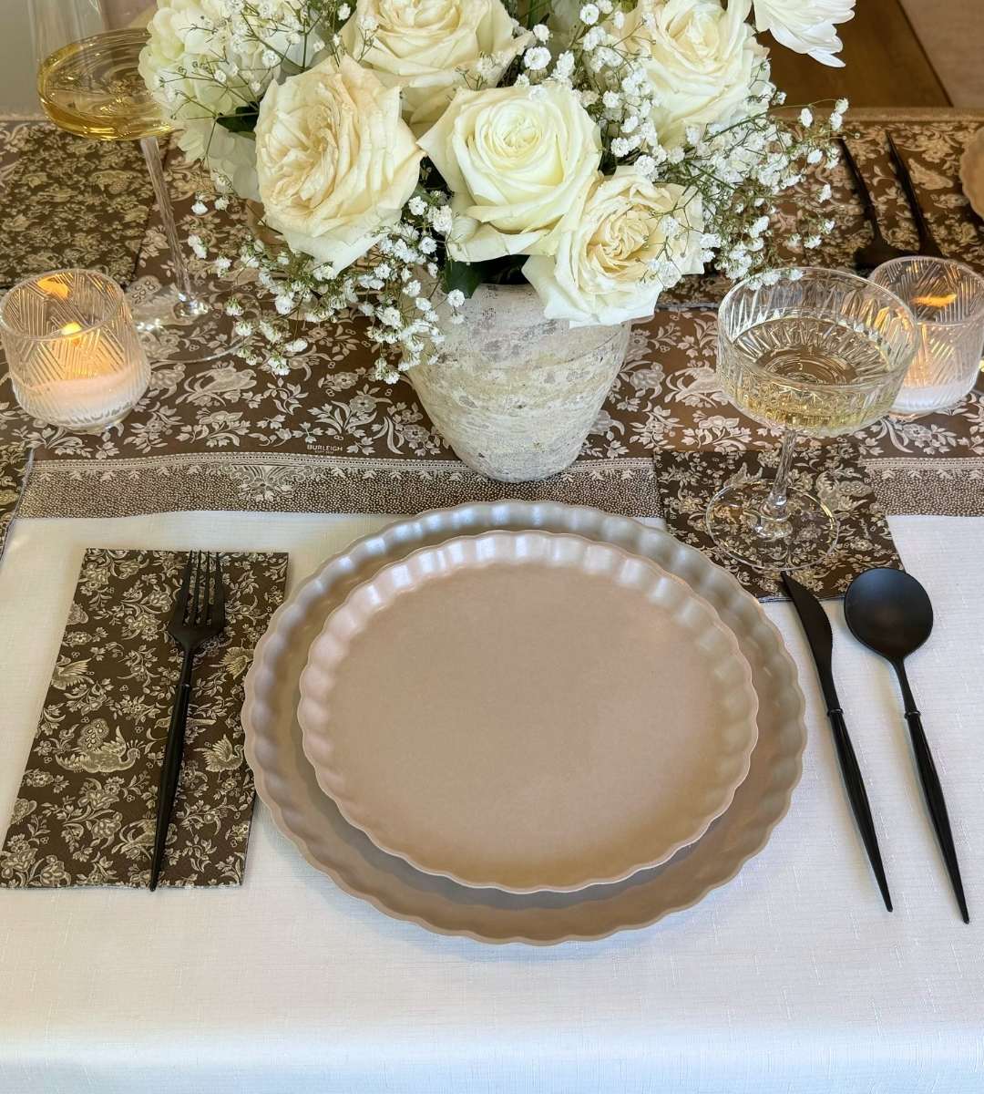 Simply Eco Salad Plate- Sand/8pkg