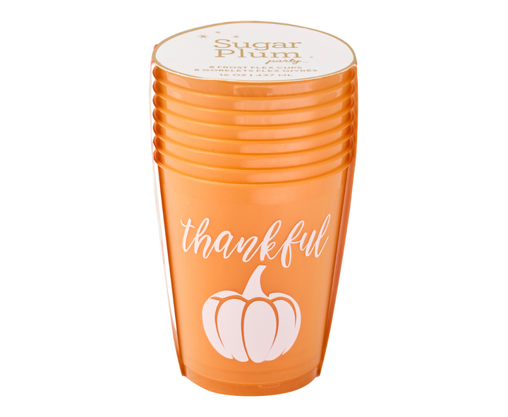 Give Thanks Frost Flex Cups/8pk - Thankful