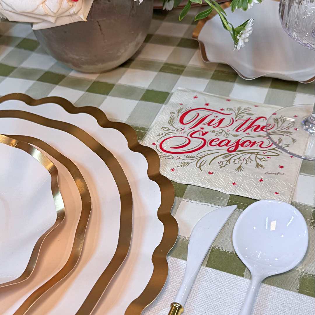 'Tis the Season Table Setting