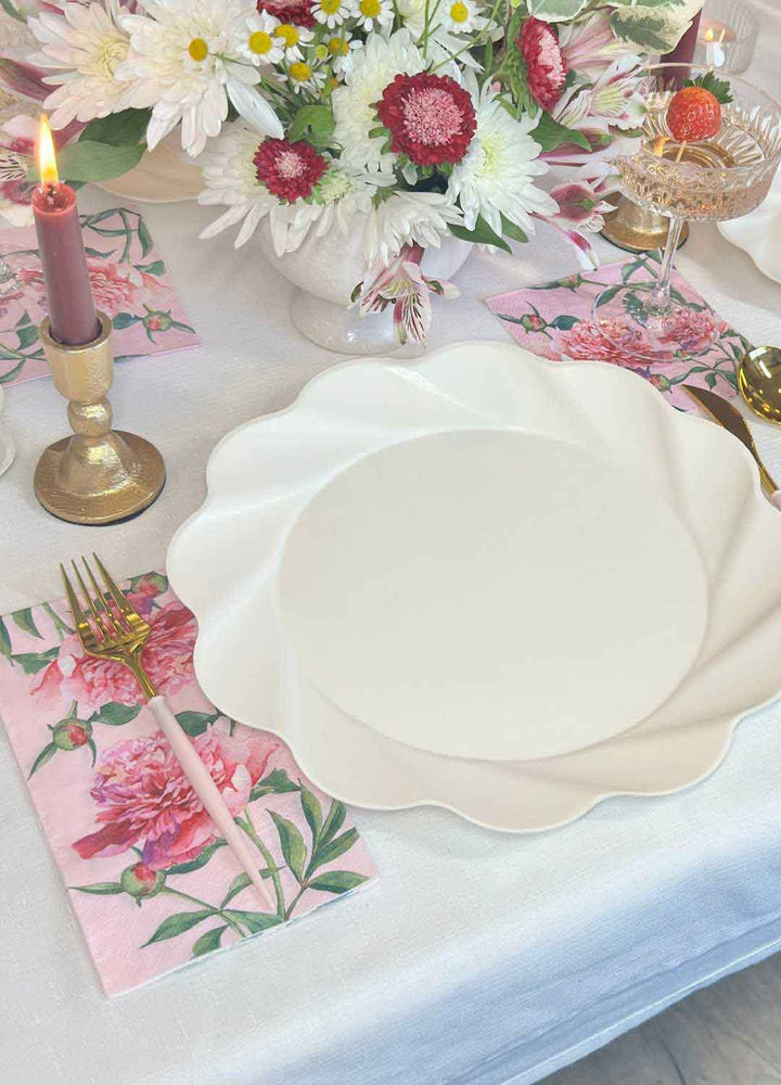 The Ultimate Galentine's Day Tablescape: Love in Bloom
