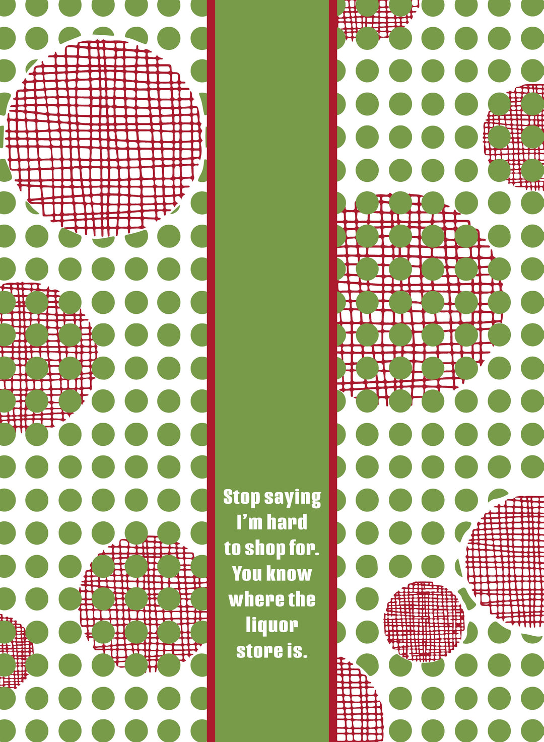 CHRISTMAS Hard to shop Dish Towel