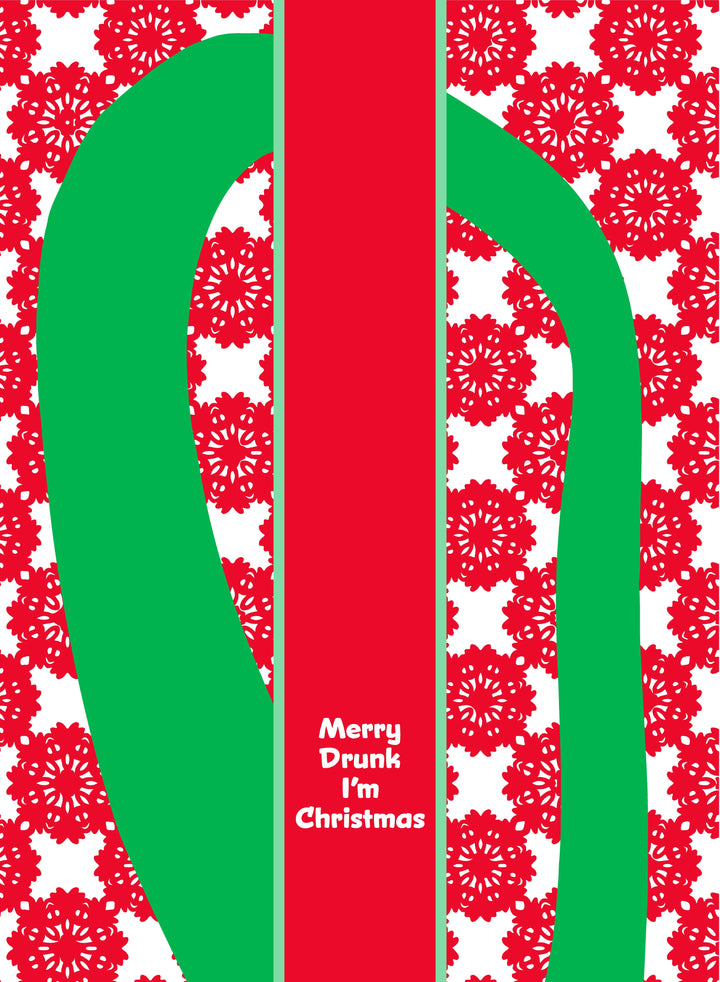 CHRISTMAS Merry Drunk Dish Towel