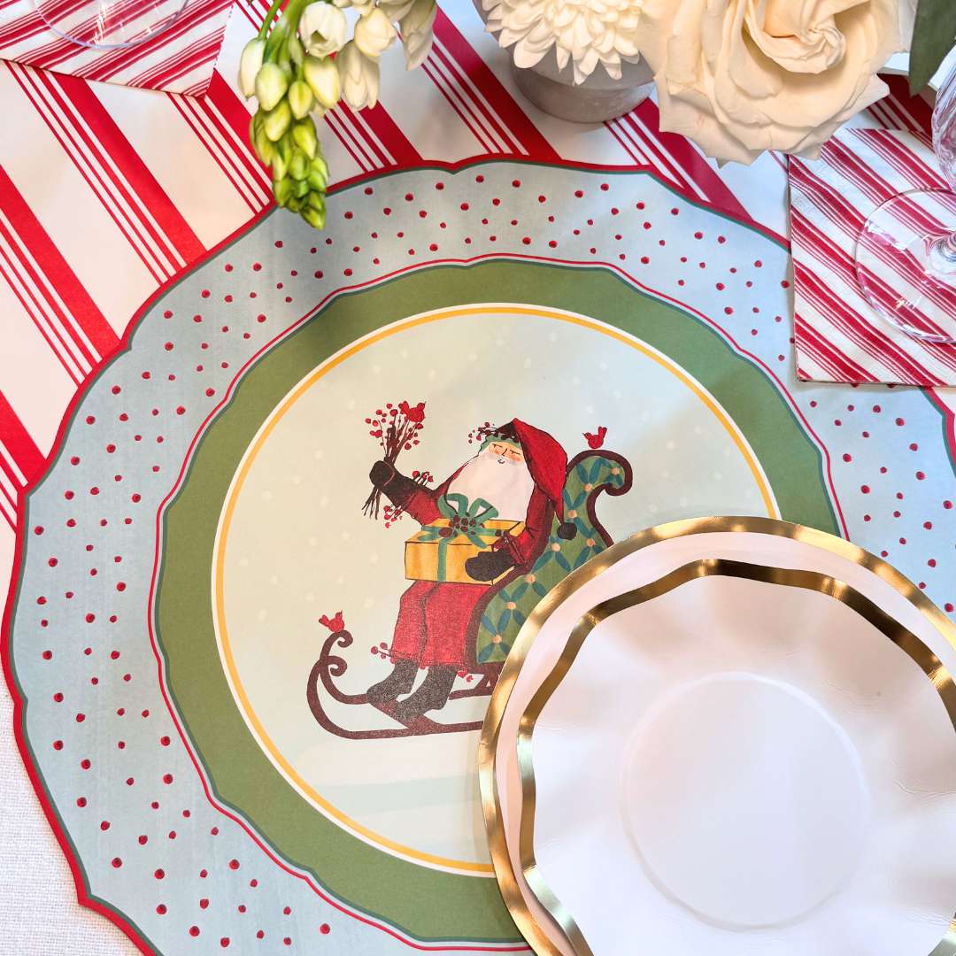 Old. St Nick Table Setting