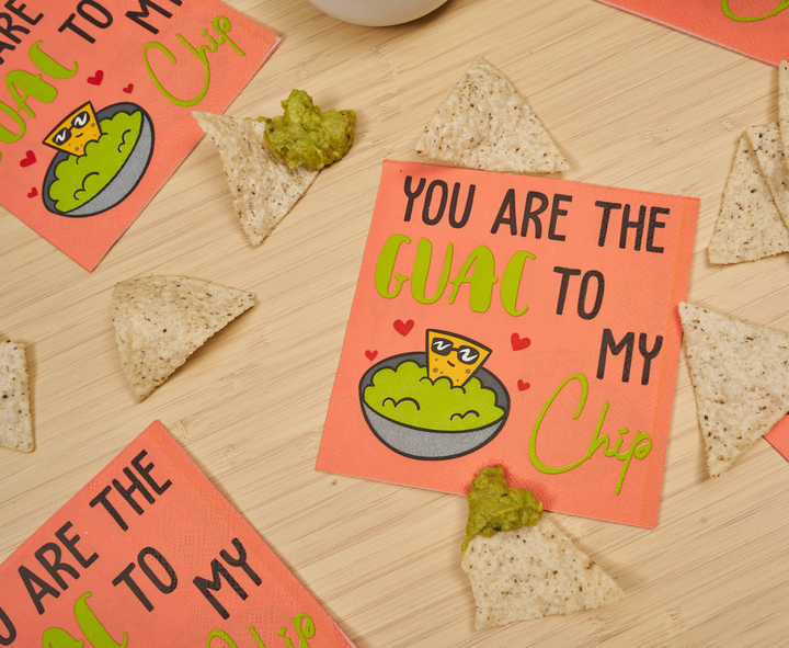You are the GUAC to my Chip Cocktail Napkins /26pk