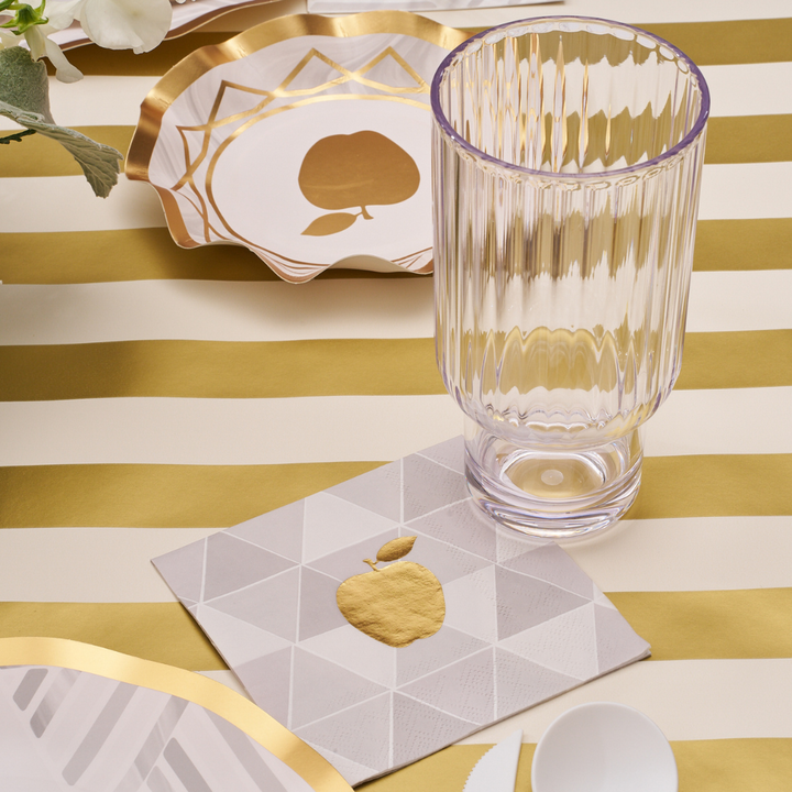 Golden Apple Paper Cocktail Napkin/20pk